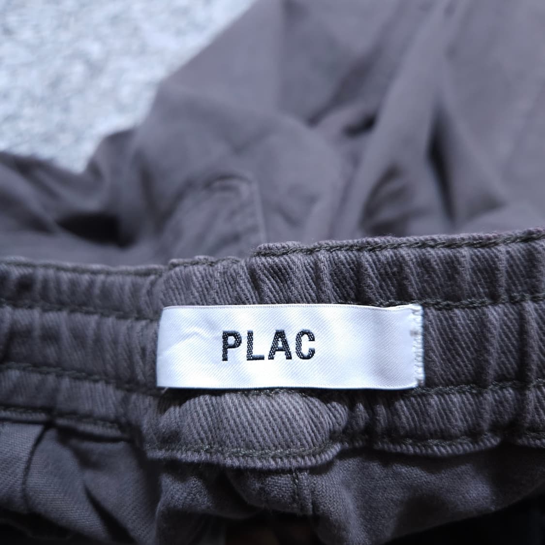  플랙PLAC) M 남자 와이드핏 밴딩카고바지 / 왕눈이샵 상품이미지8