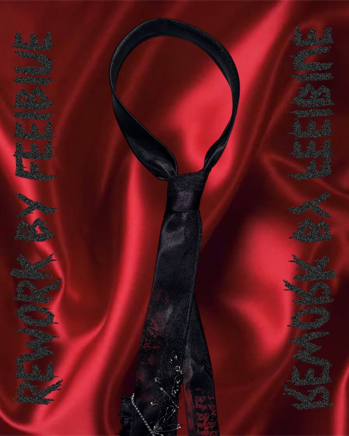 FEELBLUE REWORK 032 Punk Layered Necktie 상품이미지5