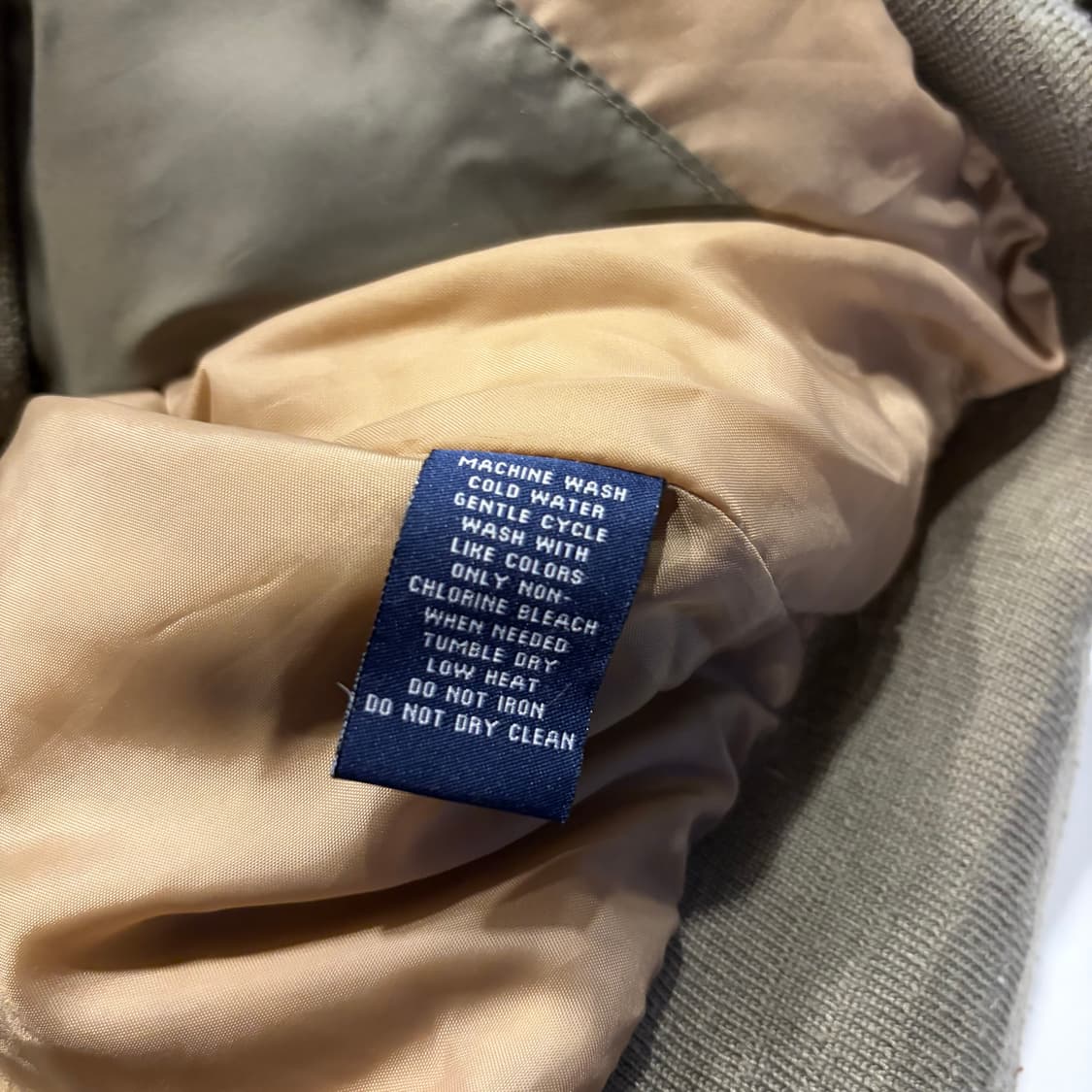 [L] 폴로 진스 랄프로렌 패딩 점퍼 카키색 C825 상품이미지6