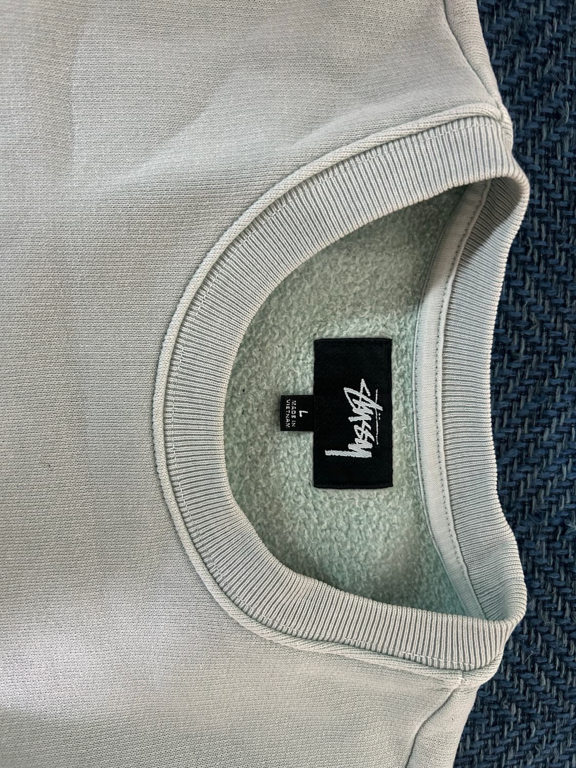 스투시 빅 크랙클 스포츠 맨투맨 상품이미지5