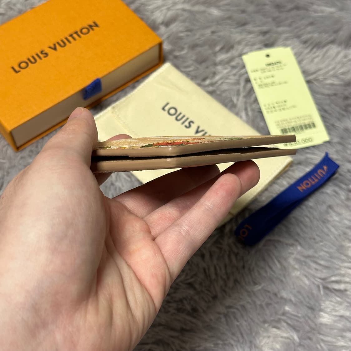 [풀구성] 루이비통 이클립스 서핑 오거나이저 카드지갑 베이지 상품이미지8