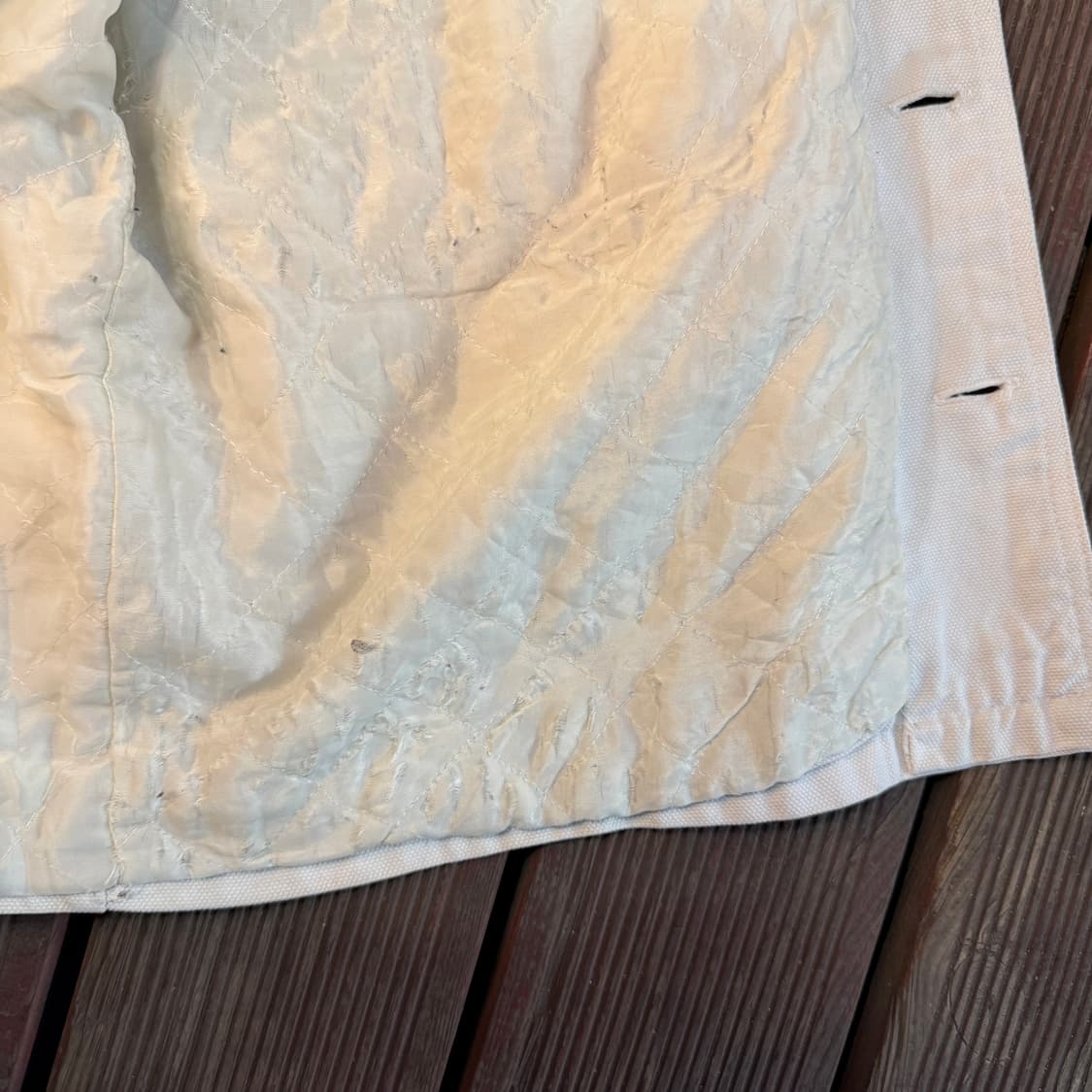 빈티지 화이트 초어자켓 상품이미지7