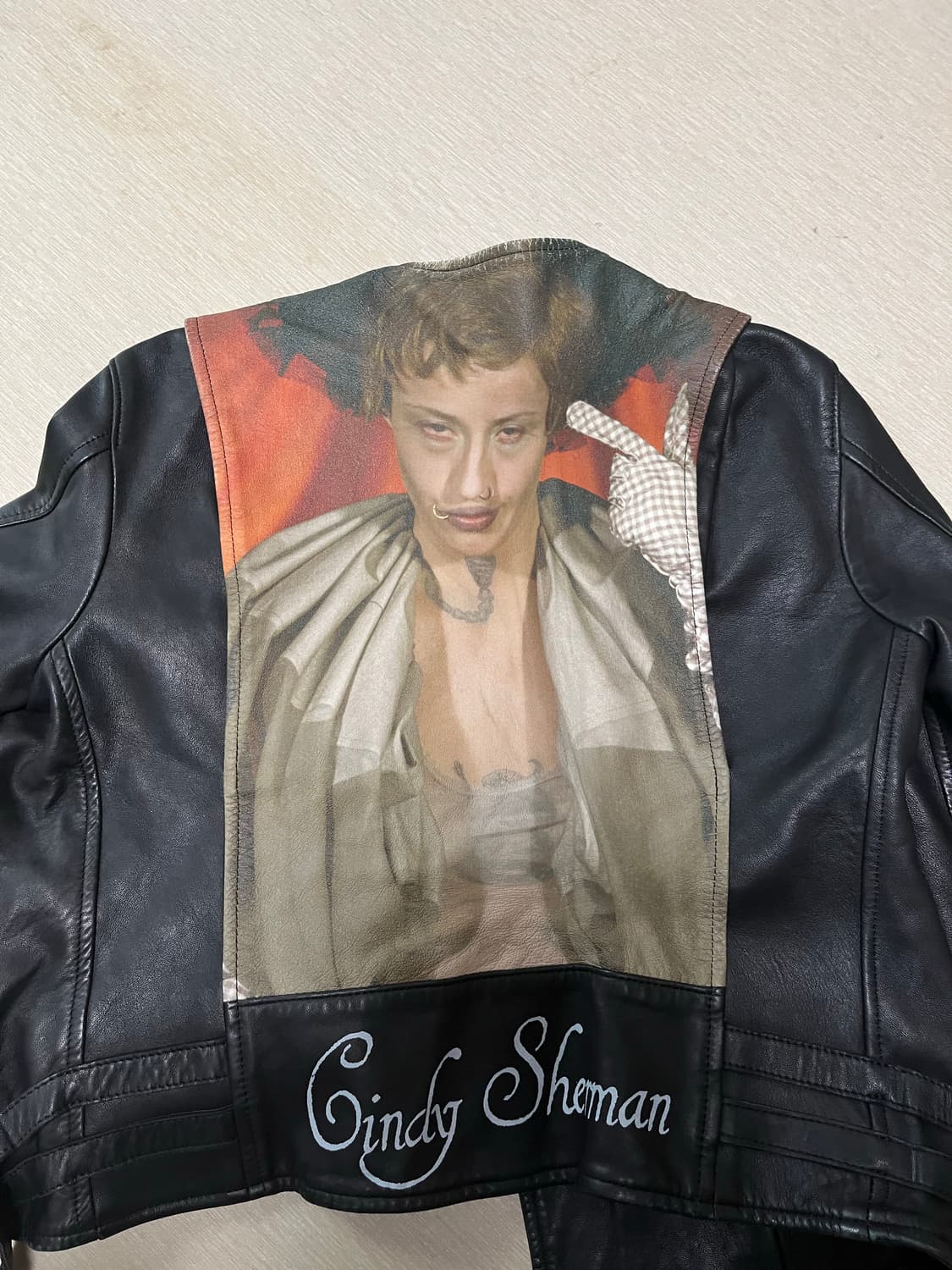 언더커버 신디셔먼 레더자켓 상품이미지4