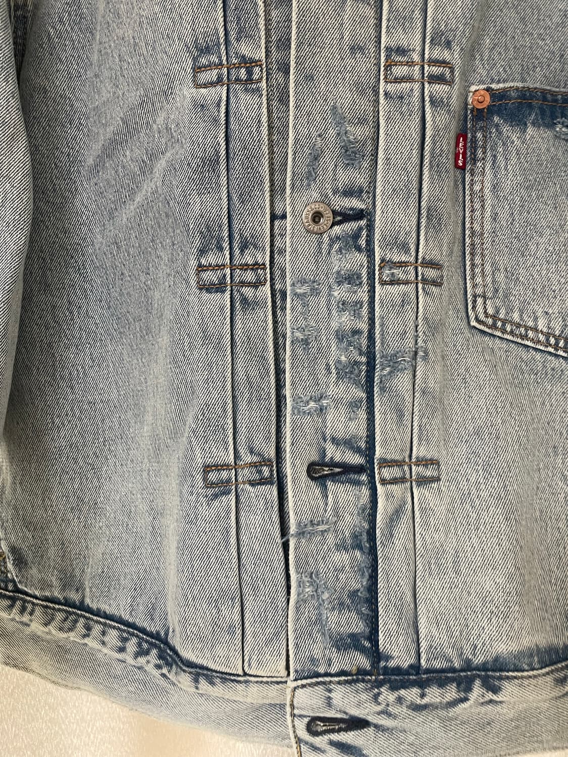 리바이스 1세대 청쟈켓 상품이미지3