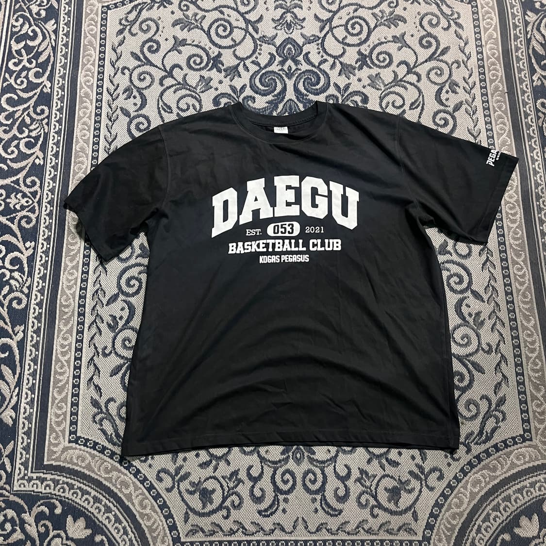 3XL 이플릭 X 한국가스공사 페가수스 대구 티셔츠/W2703 상품이미지1