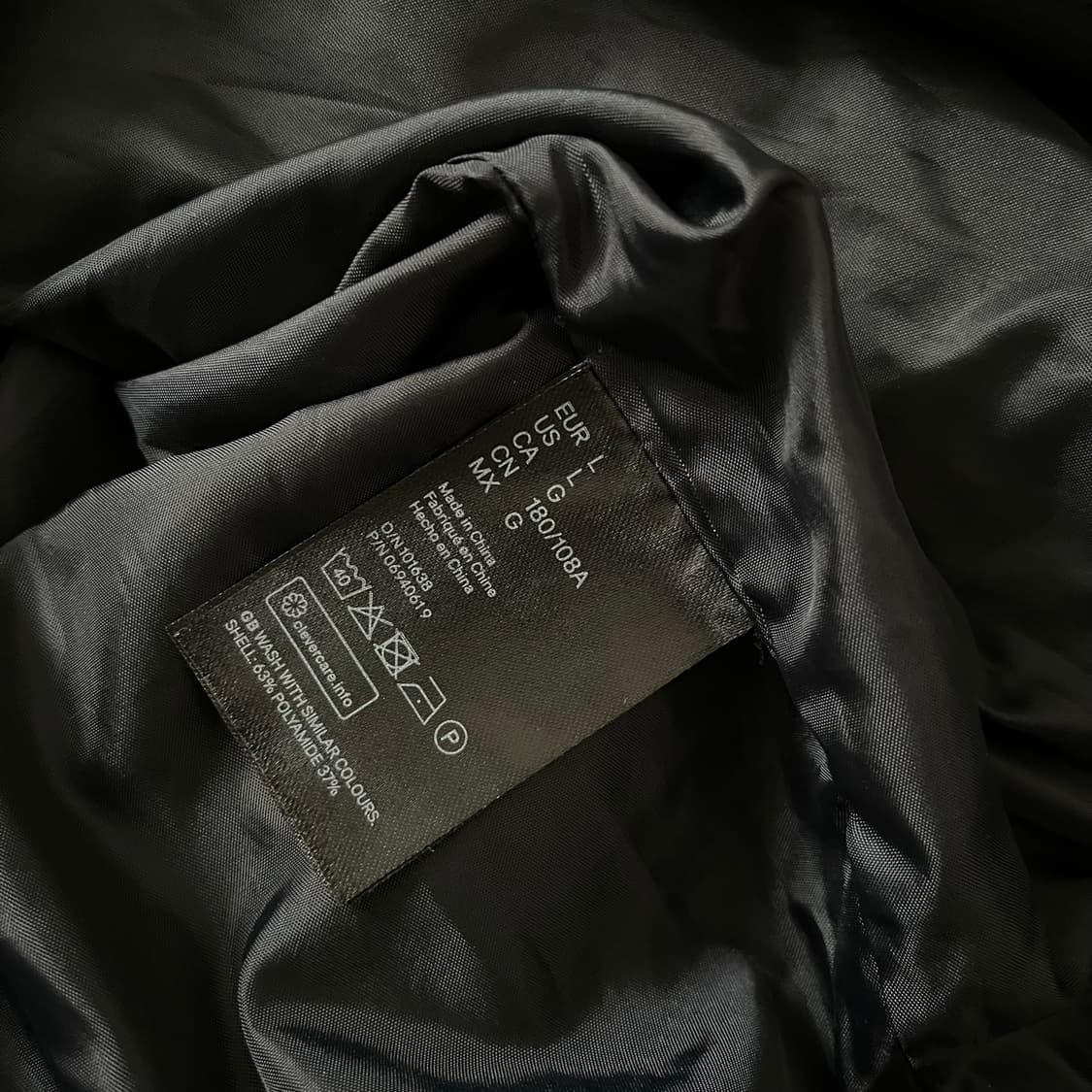 H&M 바람막이 봄버 바이커 자켓 상품이미지7