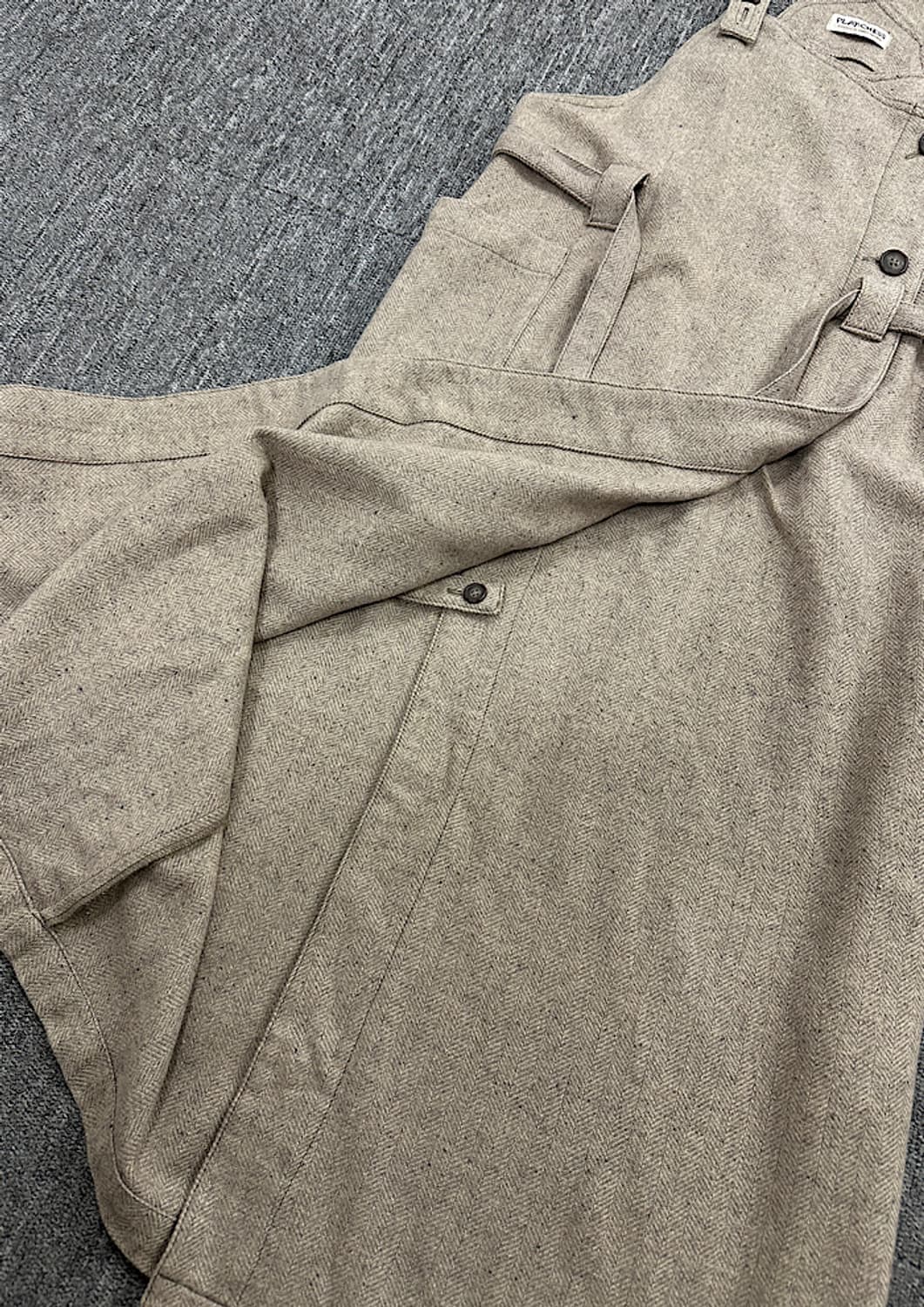 빈티지 멜빵 원피스  상품이미지3