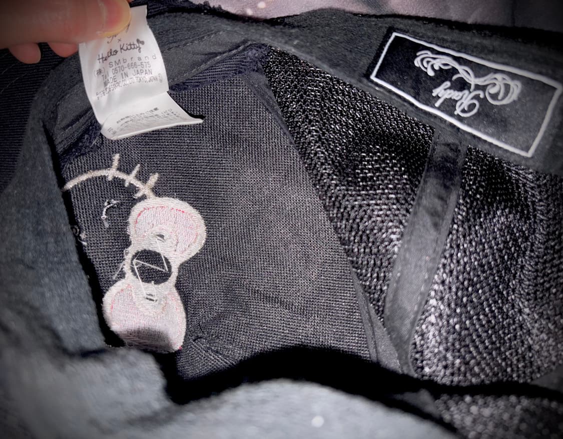 빈티지 Rady 키티 블랙 볼캡 y2k 상품이미지4