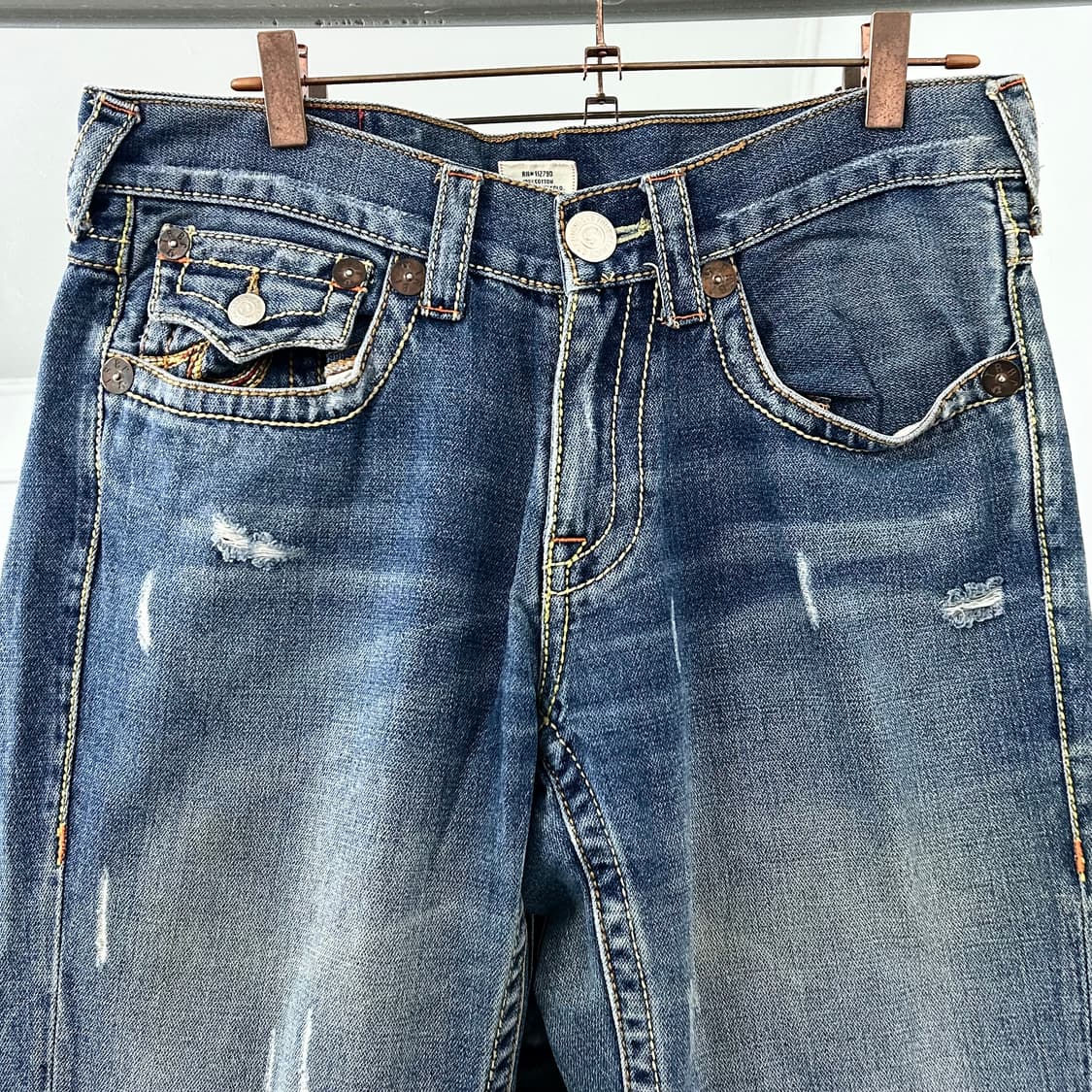 트루릴리전 월드투어 부츠컷 데님 팬츠 상품이미지7