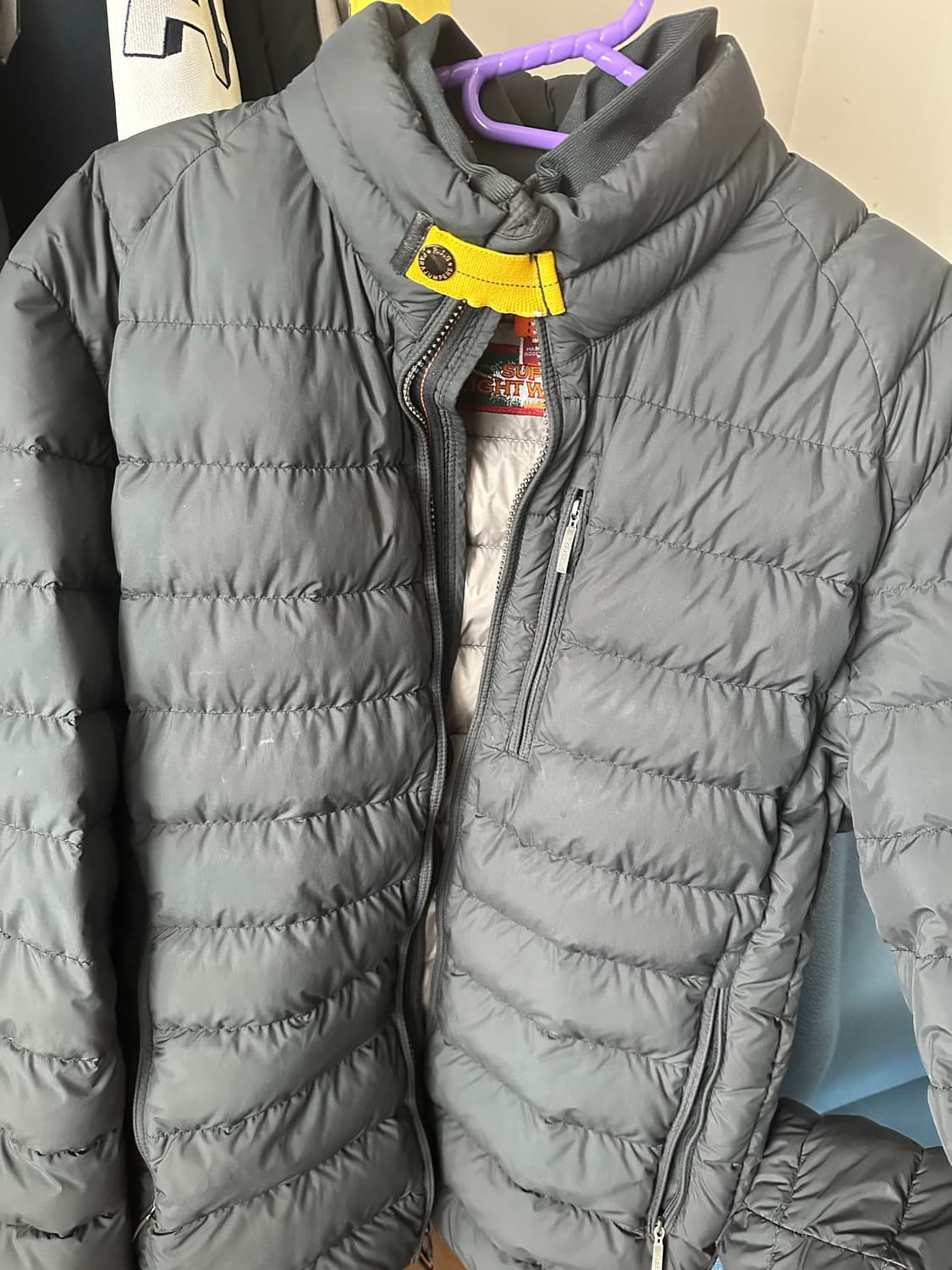 파라점퍼스 유고 경량패딩 L 상품이미지4