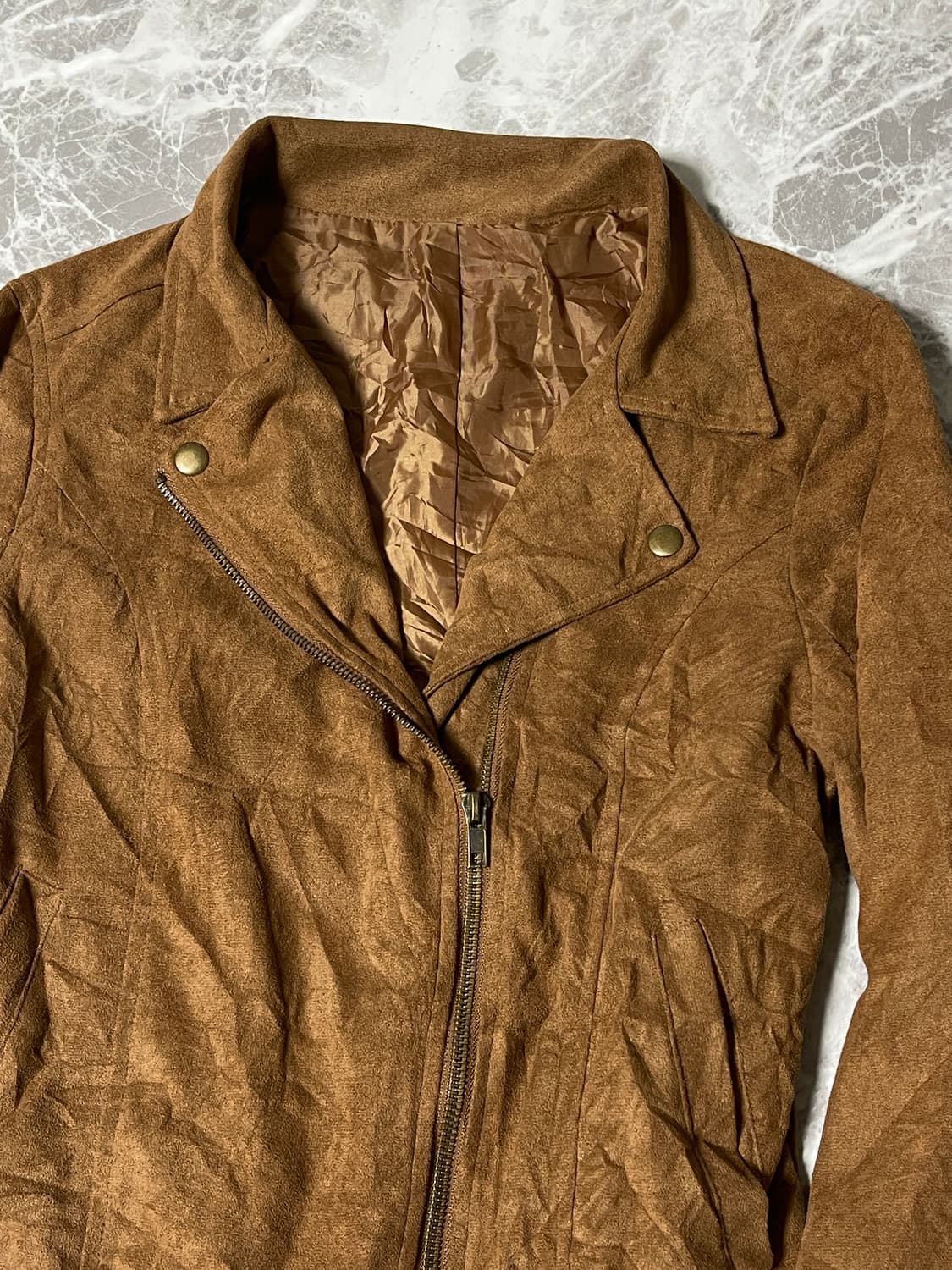 (Unknown)suede rider jacket 상품이미지2