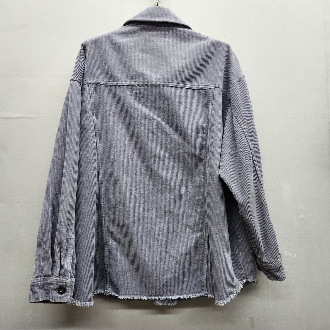 자라 투포켓 코듀로이 셔츠형 자켓 XL 상품이미지3