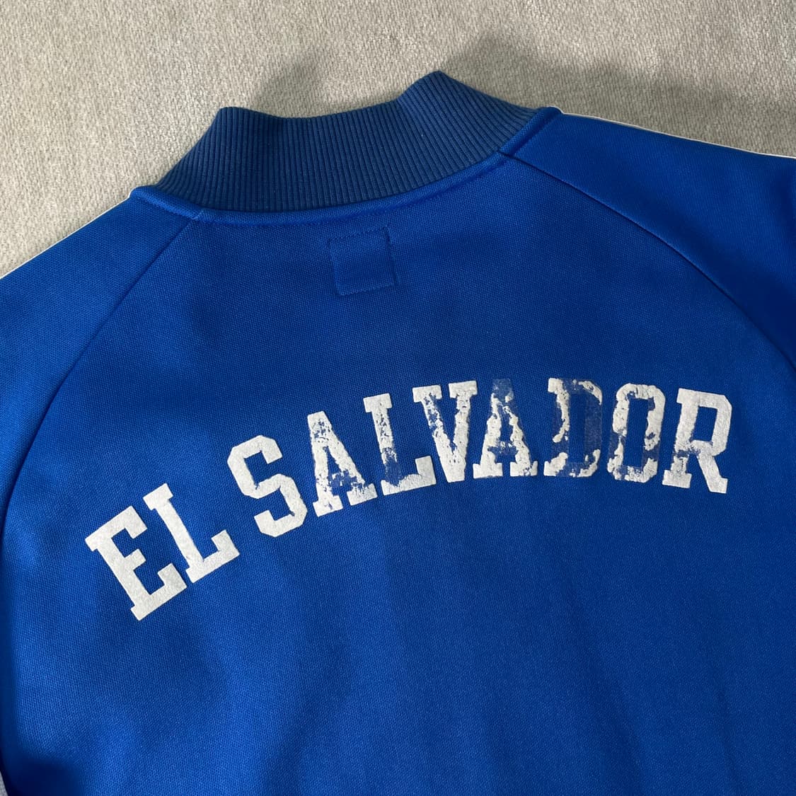 100 아디다스 엘살바도르 트랙탑 블루 져지 상품이미지4