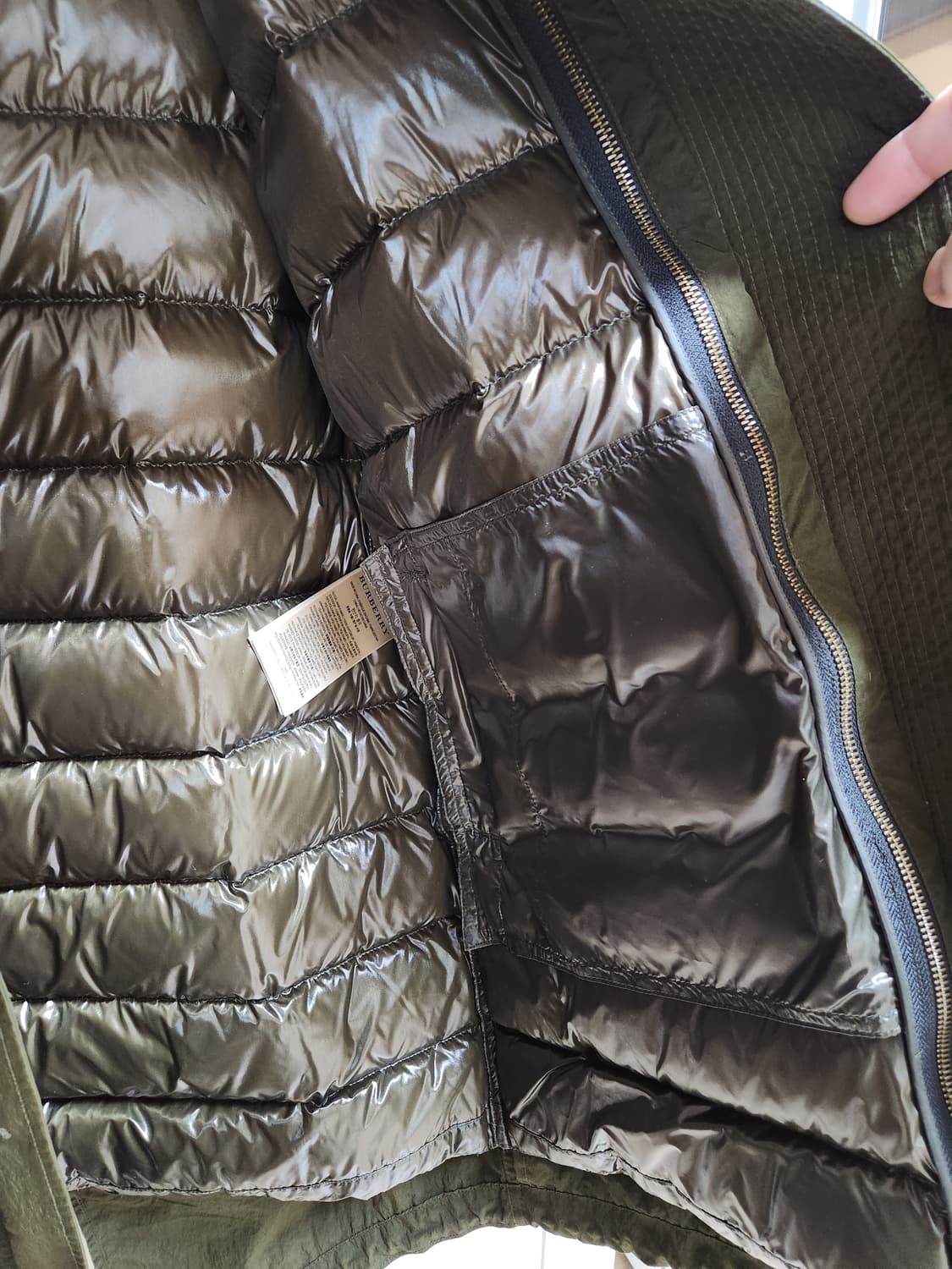 버버리 burberry Ramsford 3 in 1 라쿤퍼 다운 야상 상품이미지8