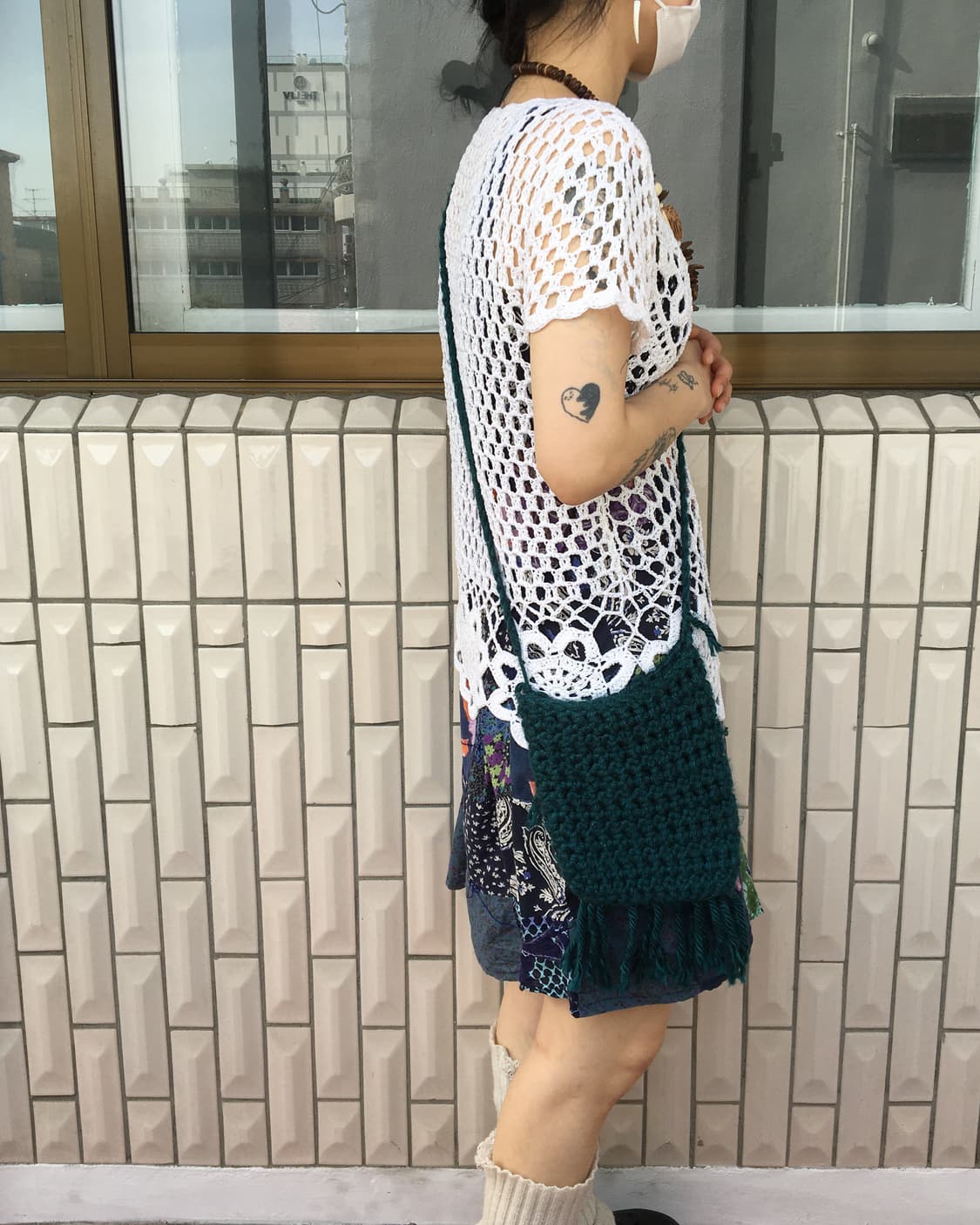  knitted cross bag 상품이미지7