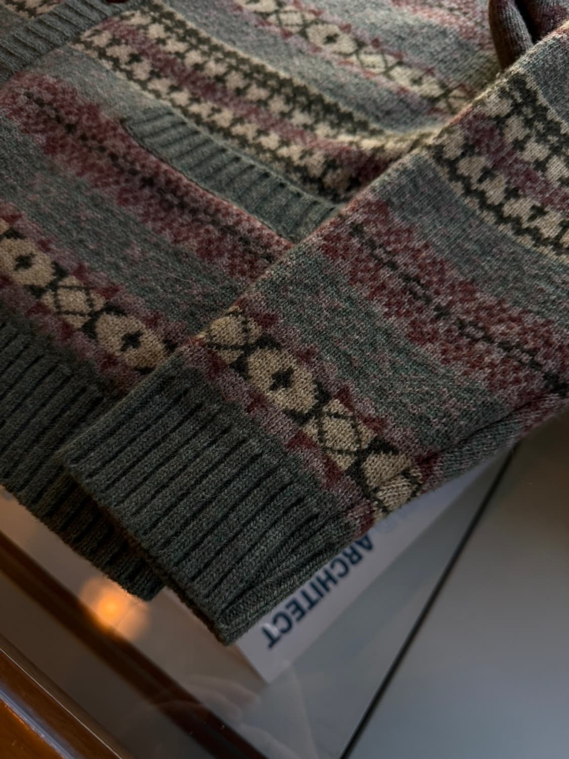 어나더 오피스 가디건 100 상품이미지10