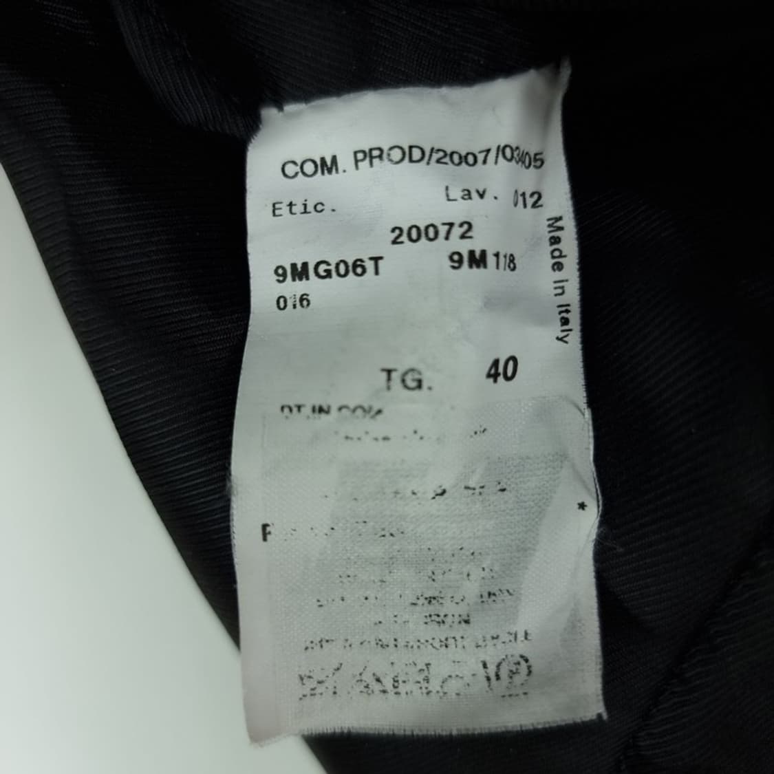 [아르마니 꼴레지오니] 빈티지 모직 자켓 P01619 상품이미지8