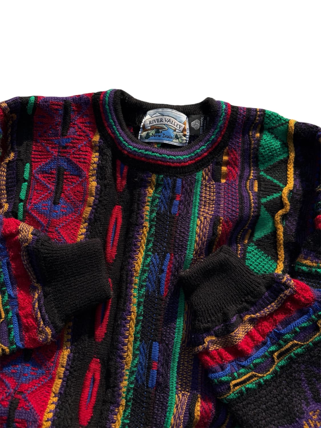 River Valley 빈티지 뉴질랜드 케이블 니트 상품이미지2