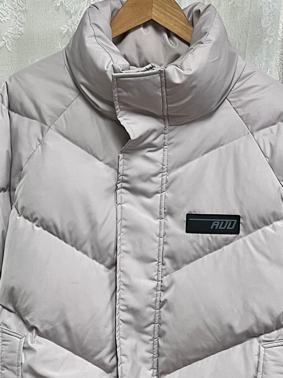 2) 에드 ADD 덕다운 패딩 라이트 그레이 상품이미지4