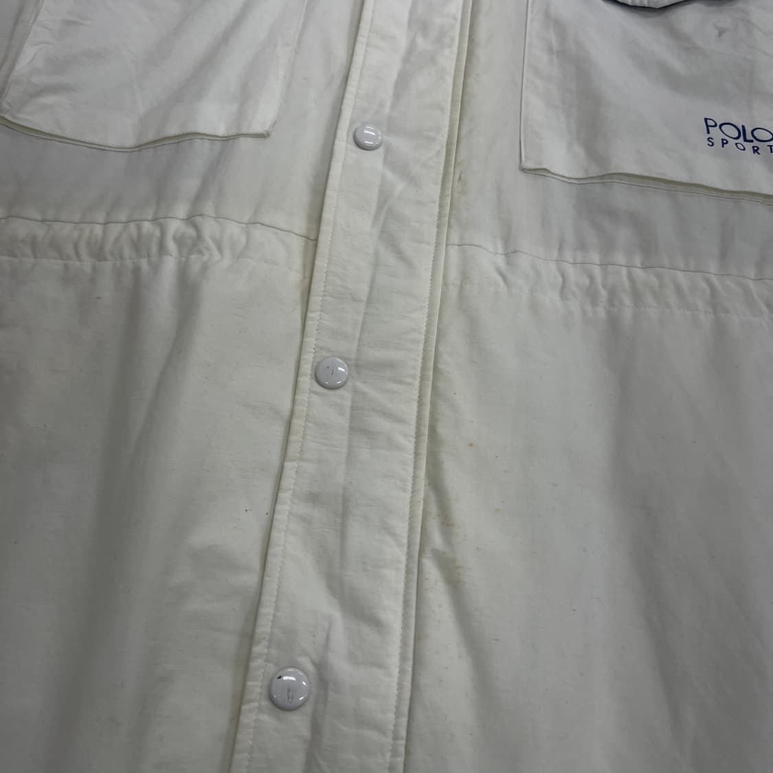 폴로 랄프로렌 스포츠 화이트 유틸리티 나일론 필드 자켓 100 상품이미지9