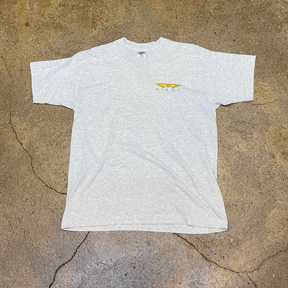 미국 빈티지 프루트오브더룸 W.I.N.G.S 프린팅 반팔티 상품이미지1