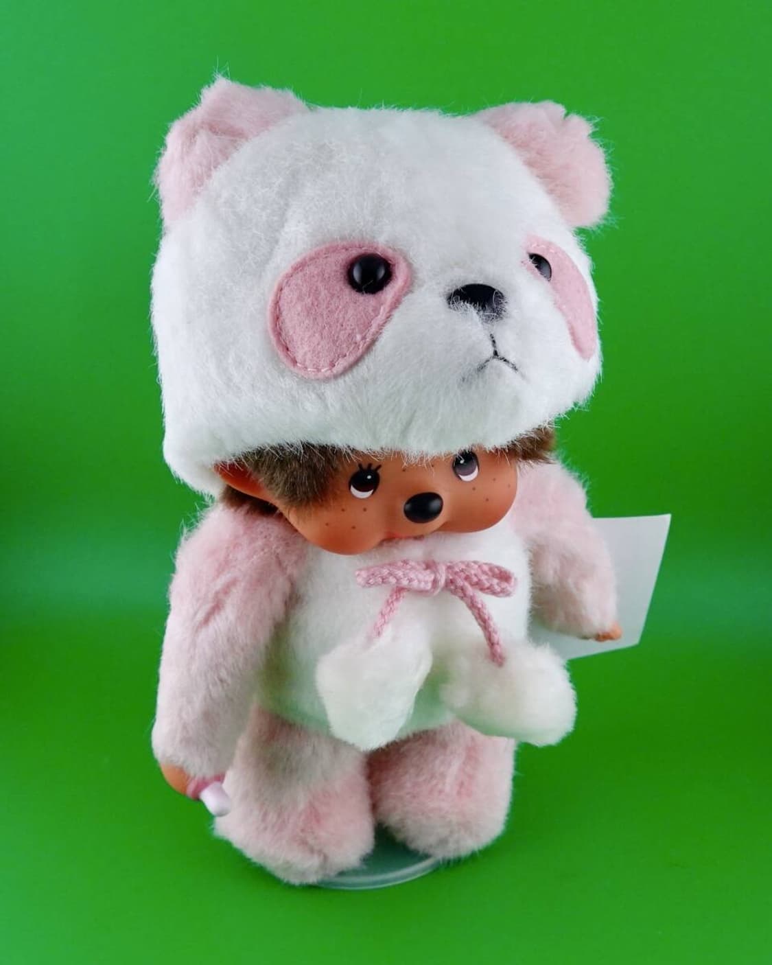 희귀 고전 핑크판다 몬치치 인형 상품이미지3