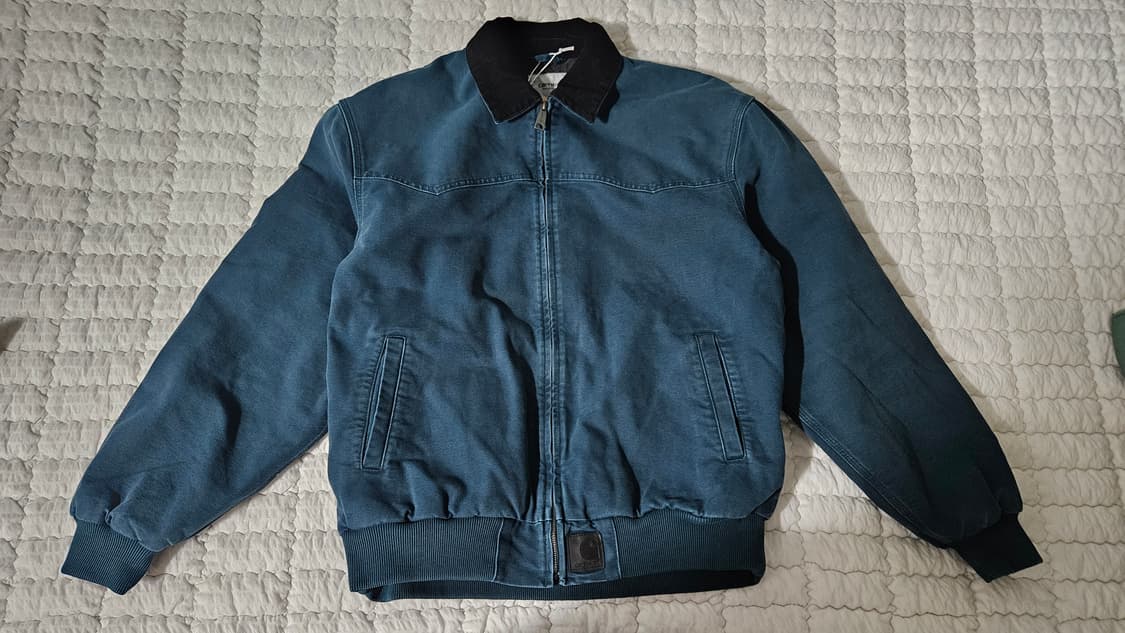 칼하트 WIP OG 산타 페 자켓 딥 라군 블랙 - 윈터 상품이미지3