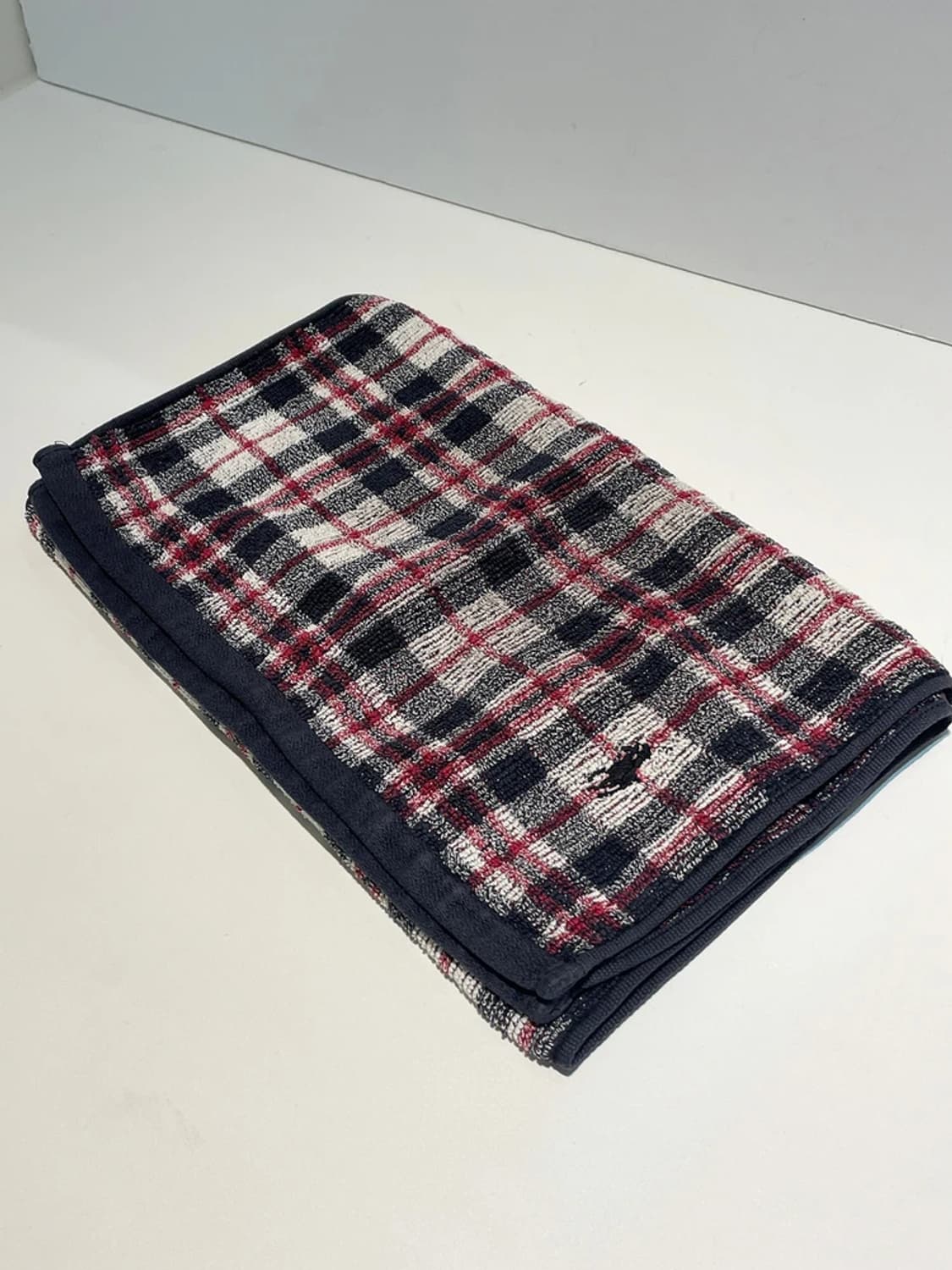 폴로 랄프로렌 00s 재팬 롱 체크 타올 A1347 상품이미지1