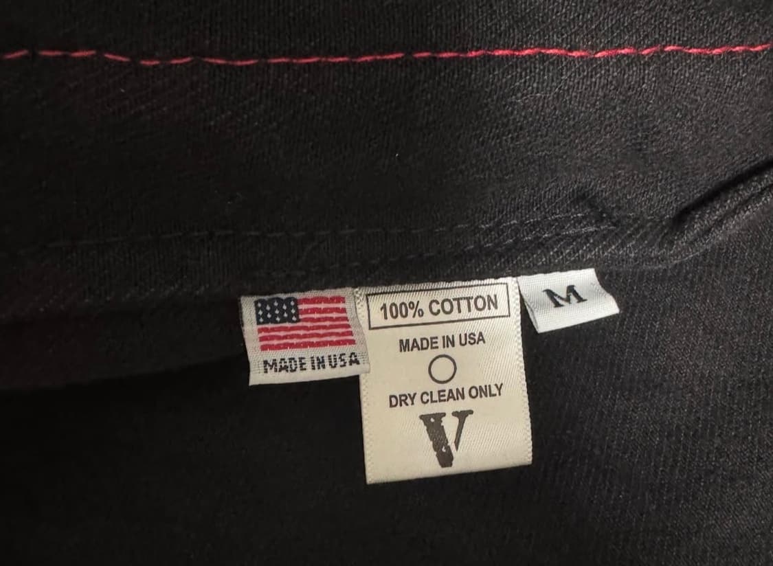 VLONE 브이론 프렌즈 데님 자켓 미판 M사이즈 상품이미지4