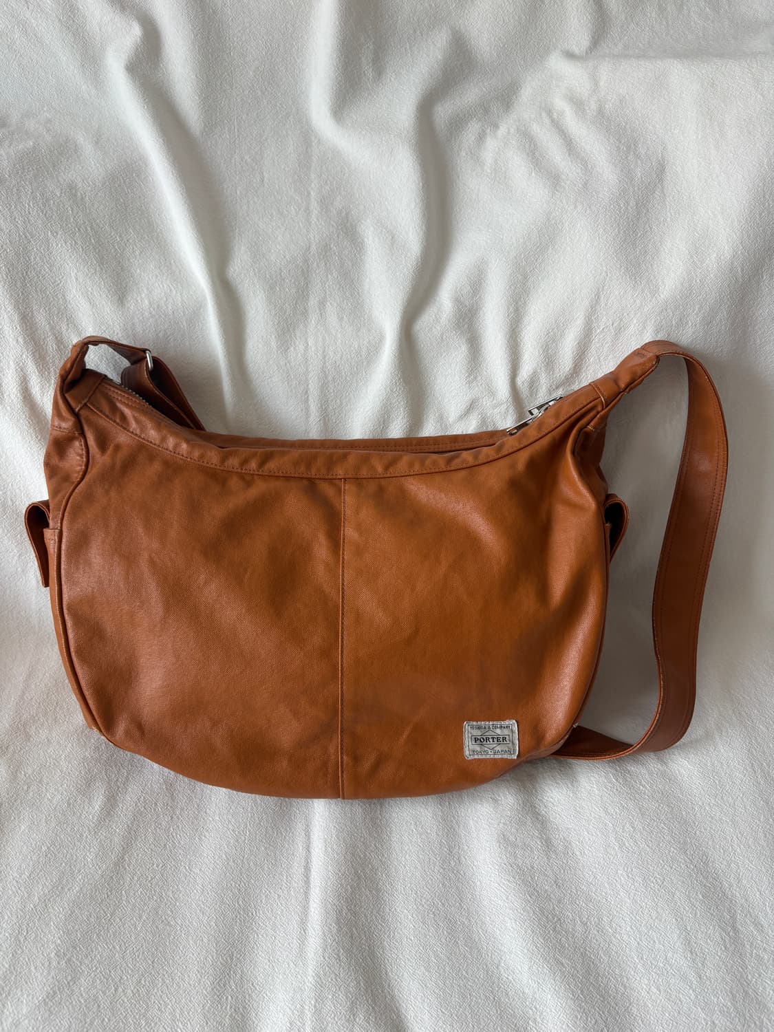 PORTER FREE STYLE Shoulder Bag (Camel L) 상품이미지2