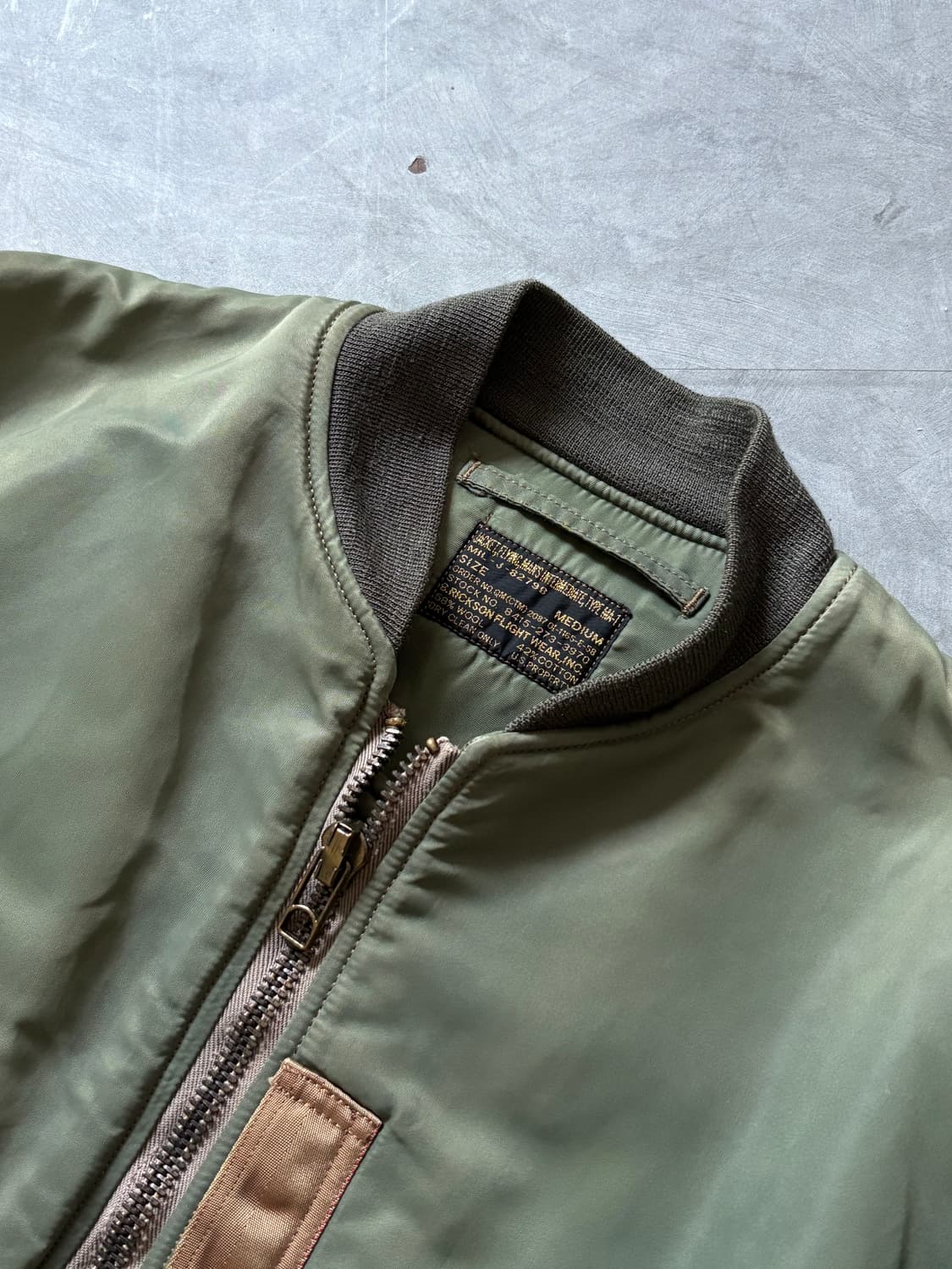 버즈릭슨 MA-1 플라이트 자켓 상품이미지2