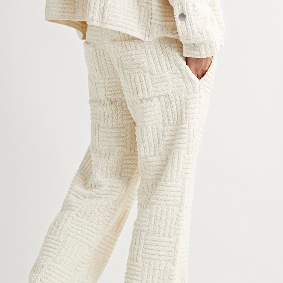 보테가베네타 코튼 테리 자카드 팬츠 상품이미지1