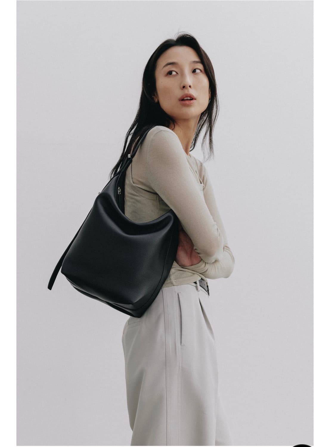 아뜰리에드루멘 BAIA BAG (BLACK) 상품이미지2