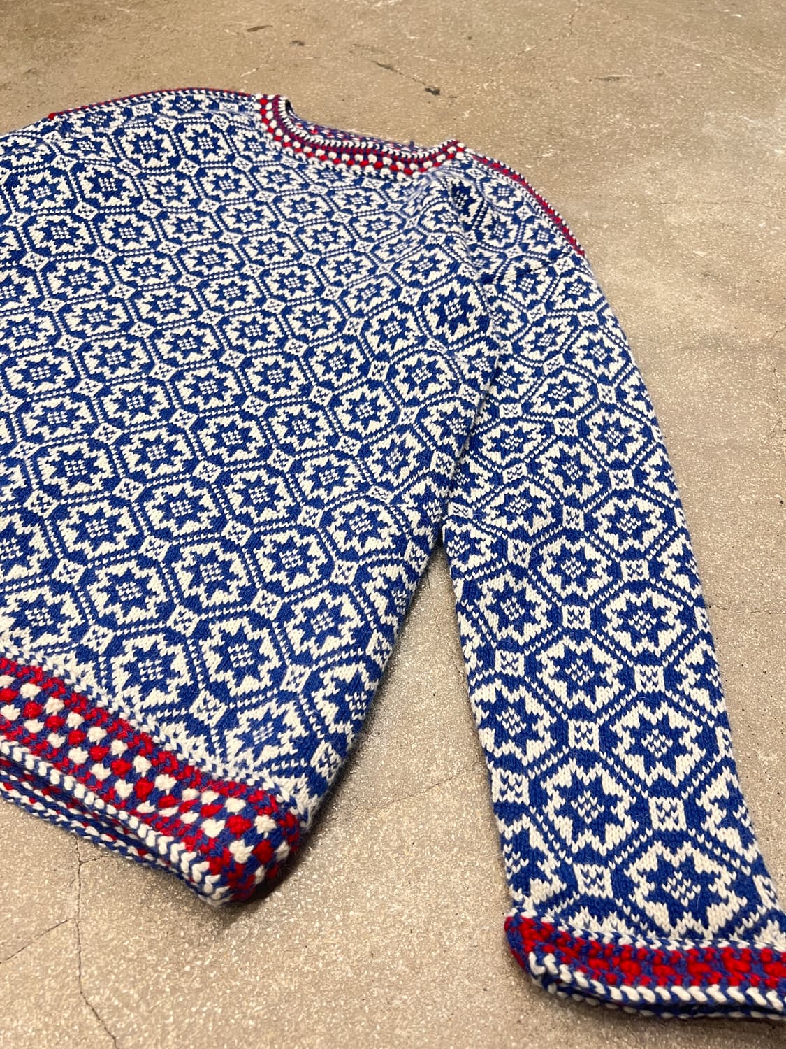 노르딕 패턴 스웨터 상품이미지3