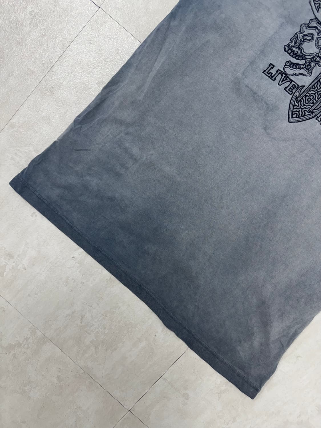 •버커루 Y2K 빈티지 자수  반팔 티셔츠 상품이미지3