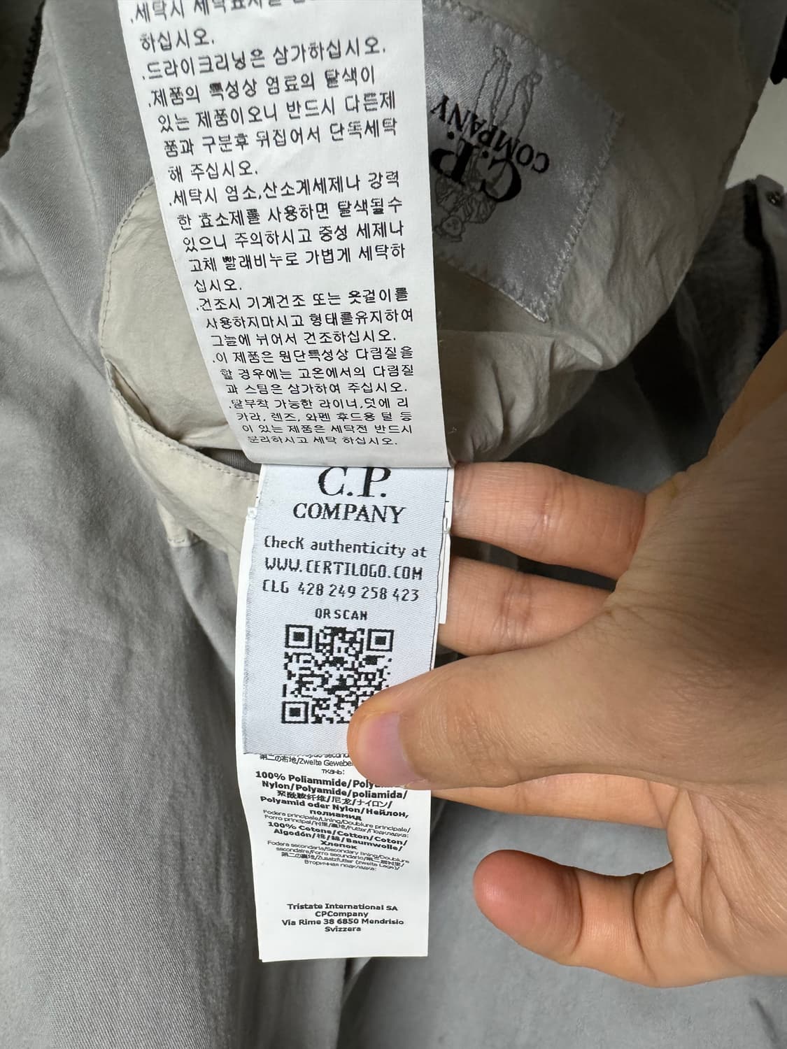 Cp컴퍼니 M.T.t.N 셔츠 자켓 상품이미지7