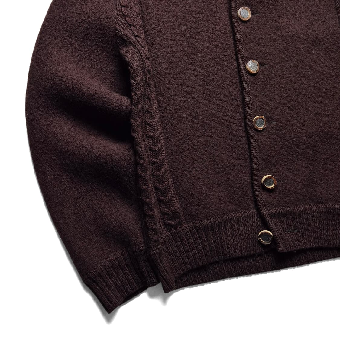 [S] 빈티지 케이블 버튼 가디건 상품이미지3