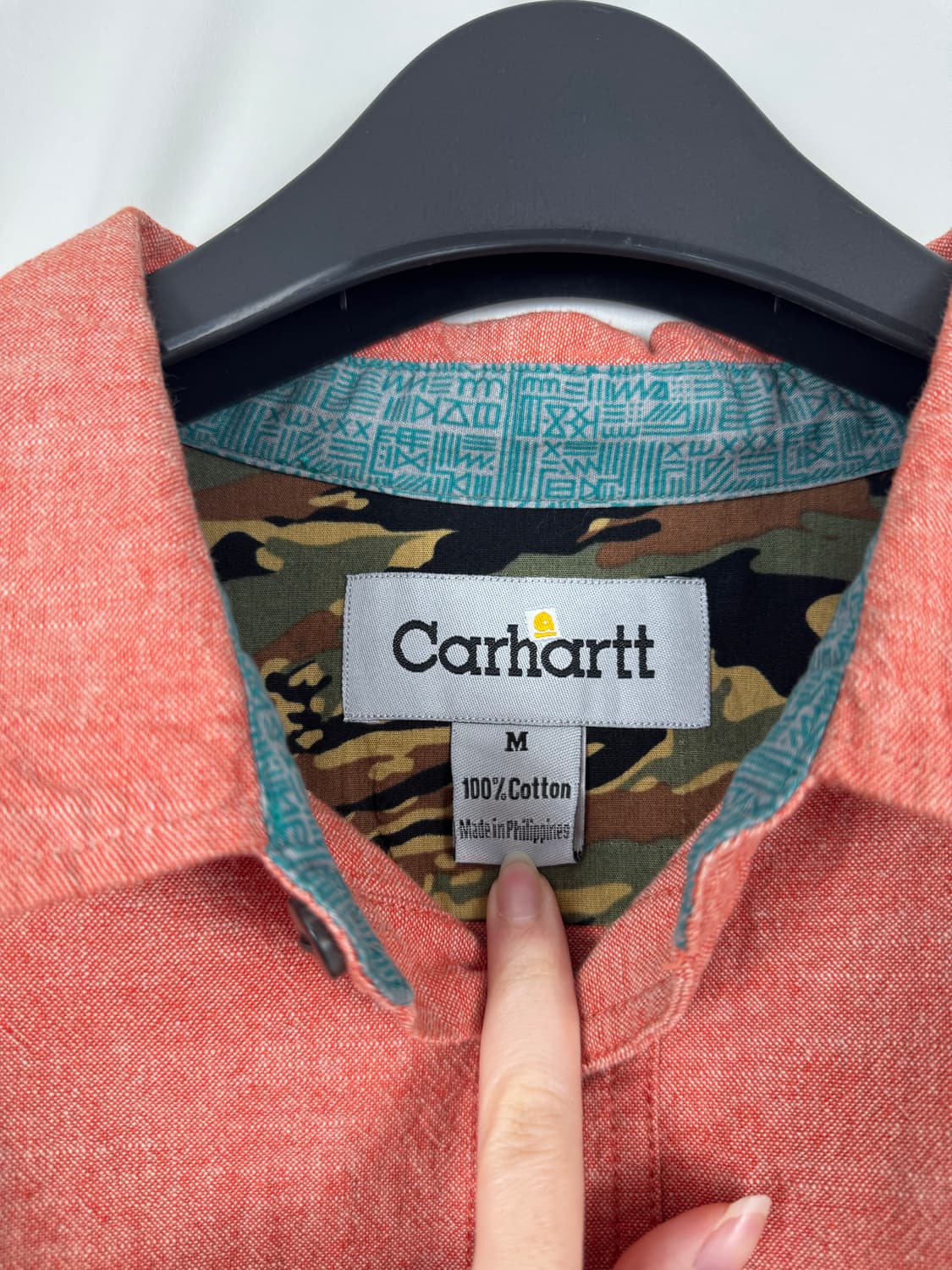 b58) 칼하트 워크 셔츠 상품이미지3