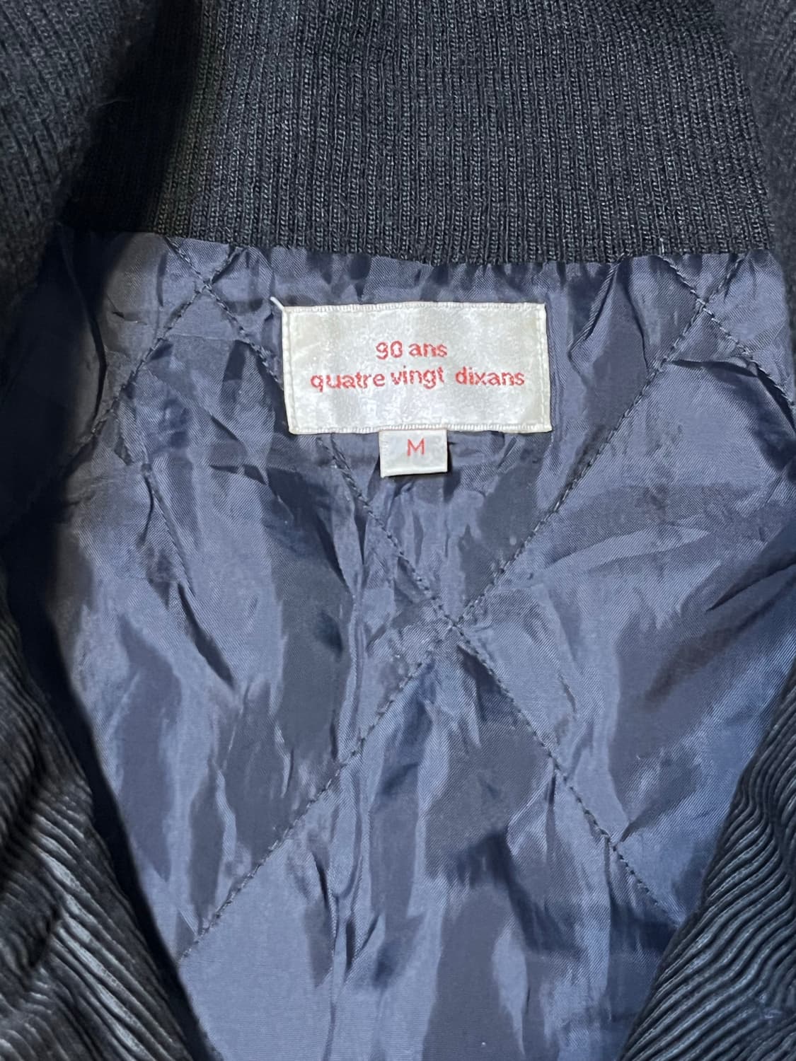 코듀로이 하이넥 집업 자켓 상품이미지5