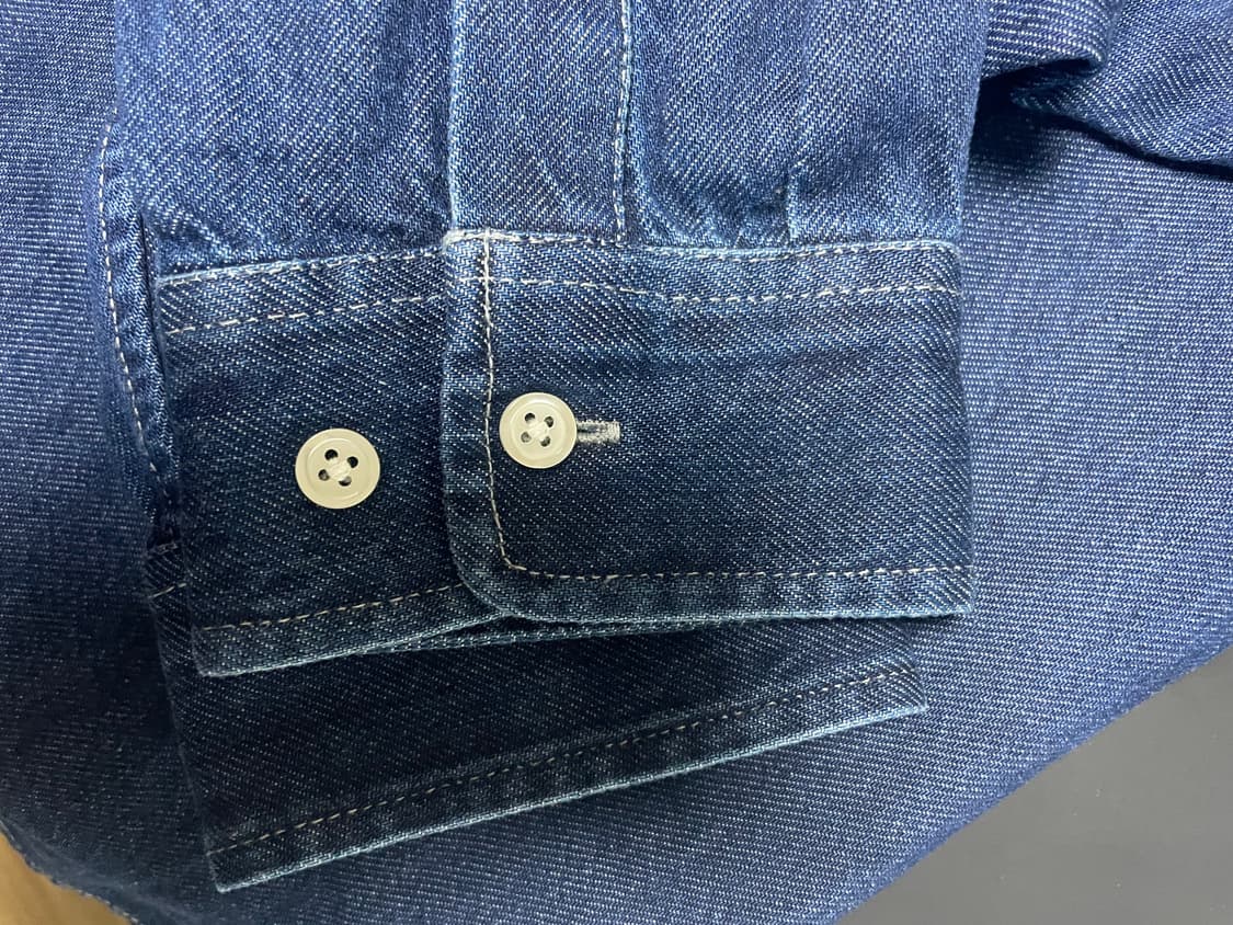 슈프림 스몰박스 셔츠 데님 L 상품이미지2