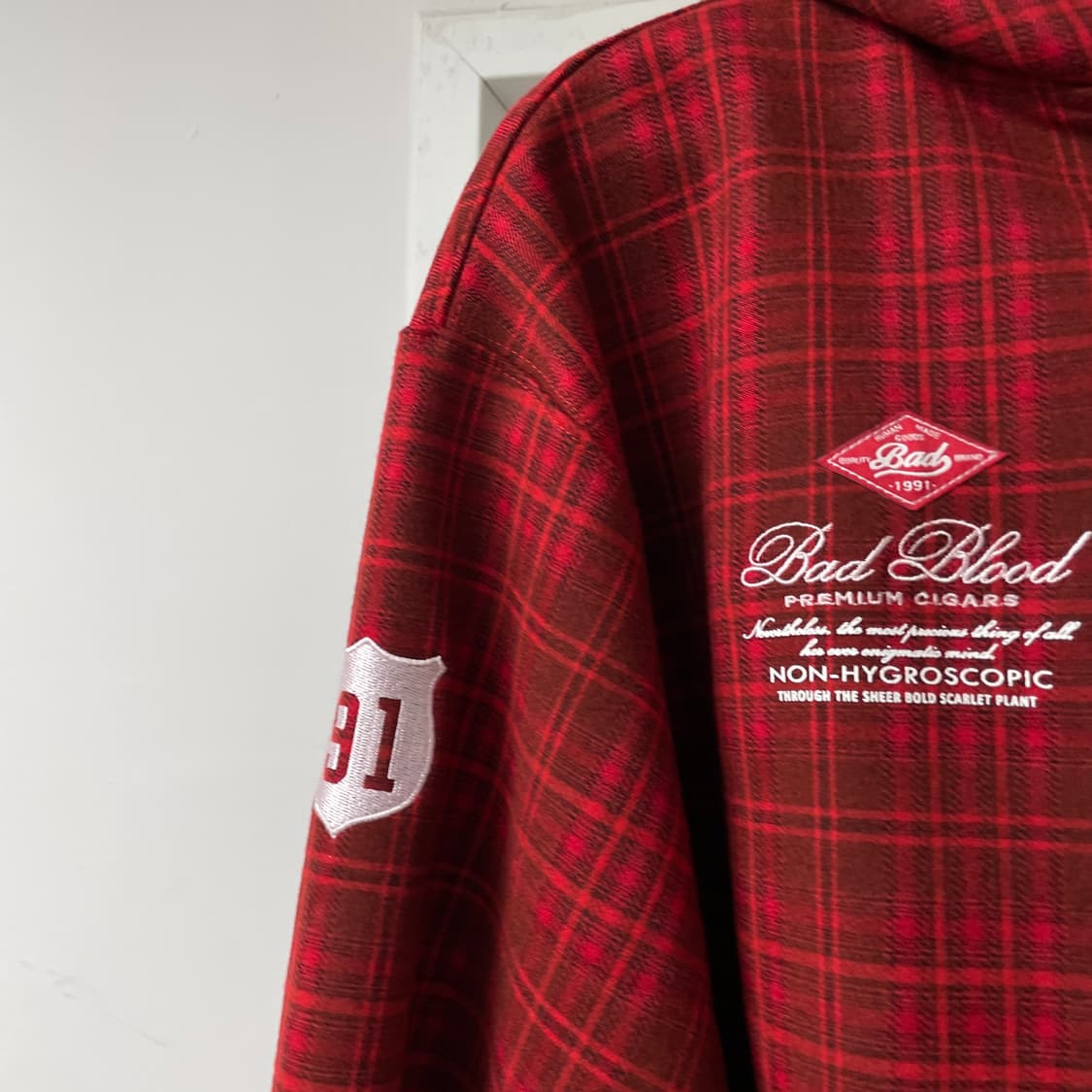 배드블러드 후드 집업 S(W) 상품이미지5