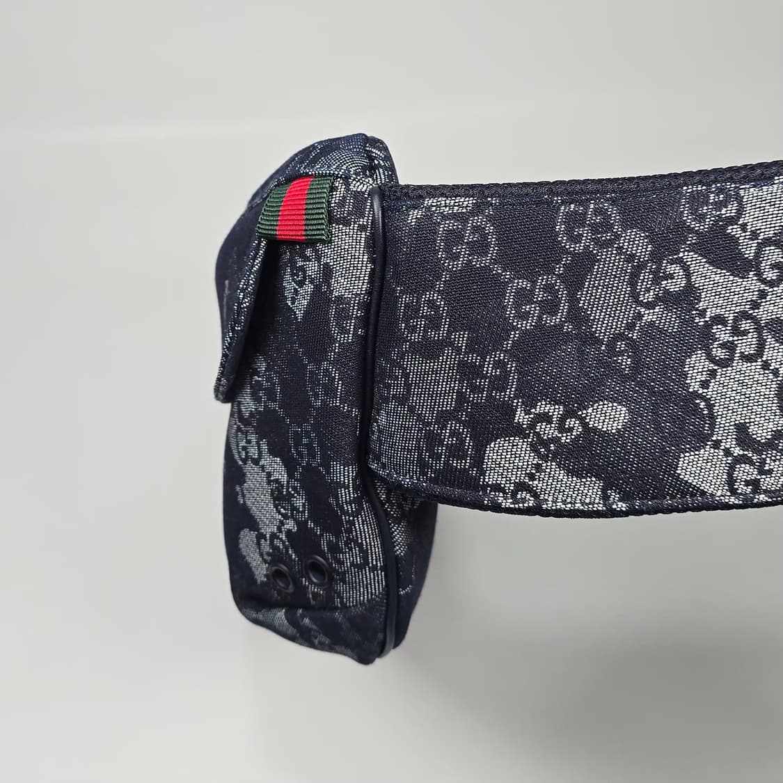 구찌 GG 데님 라지 벨트백 상품이미지4