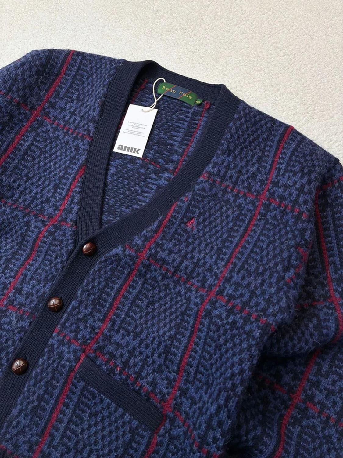 빈폴 90's 울 알파카 헤비 스웨터 가디건 PN6086 상품이미지2