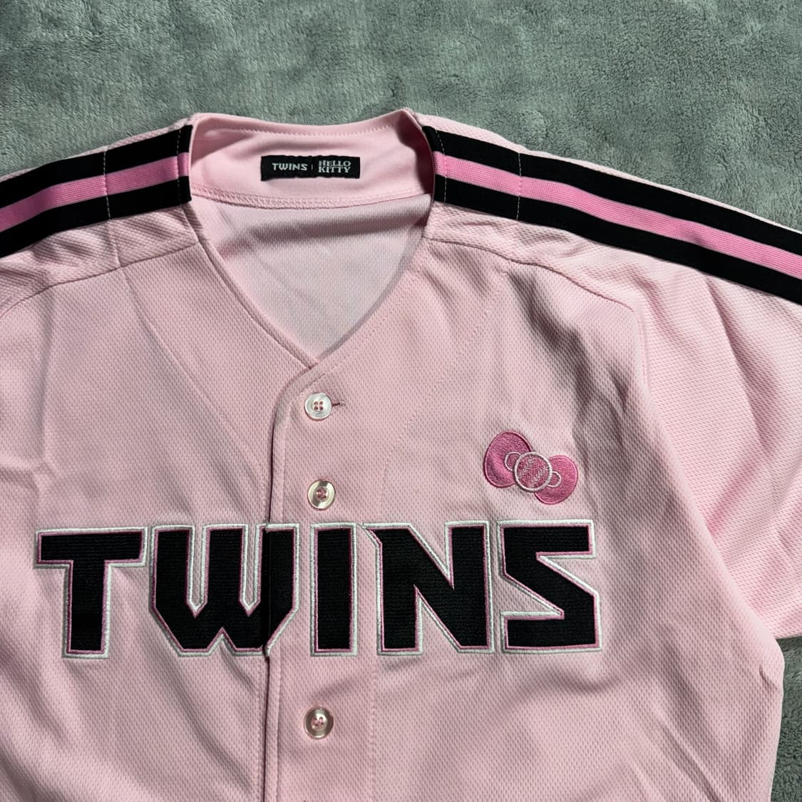 LG 트윈스 헬로키티 콜라보 유니폼 노마킹 상품이미지2