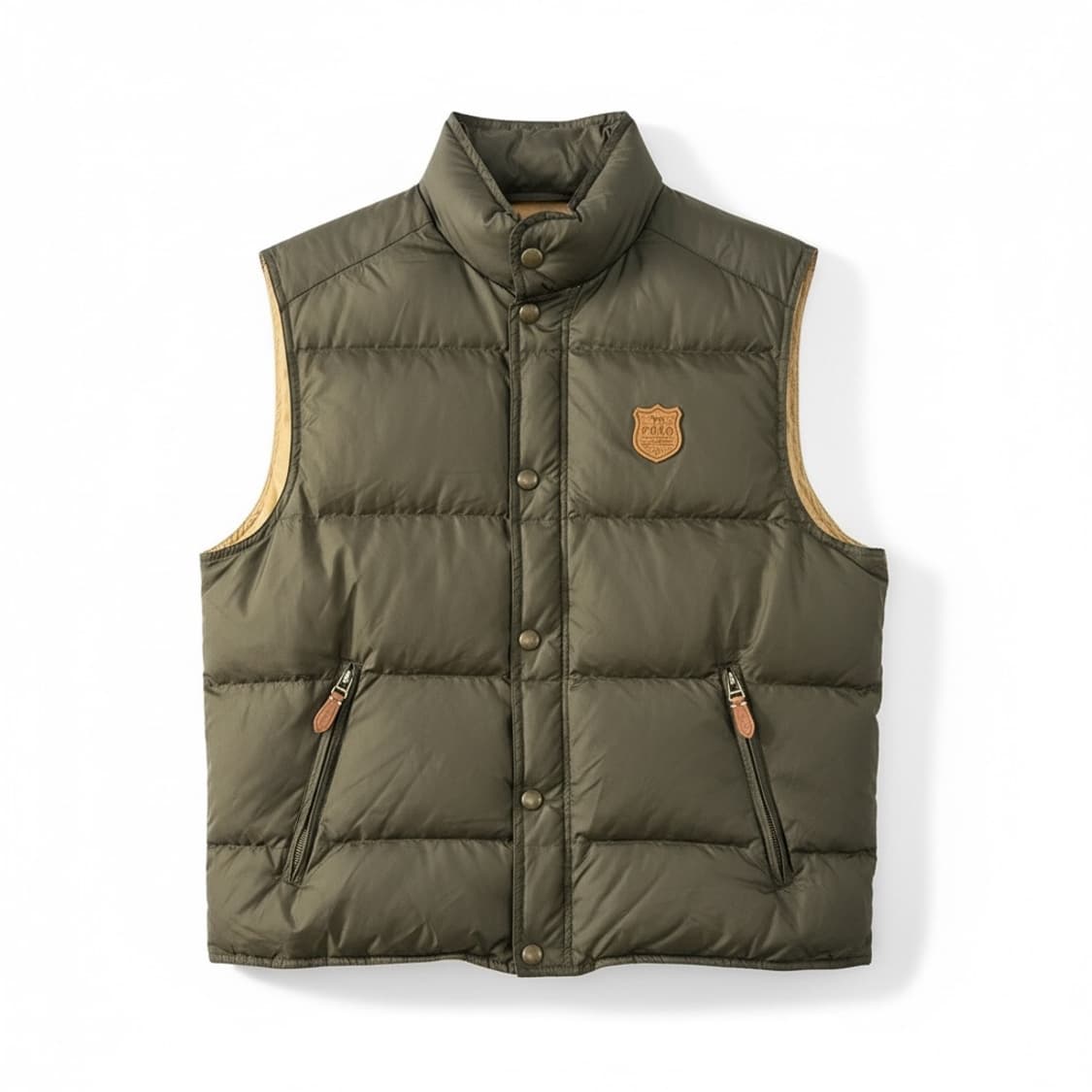 폴로 랄프로렌 구스다운 패딩 조끼 라지 상품이미지1