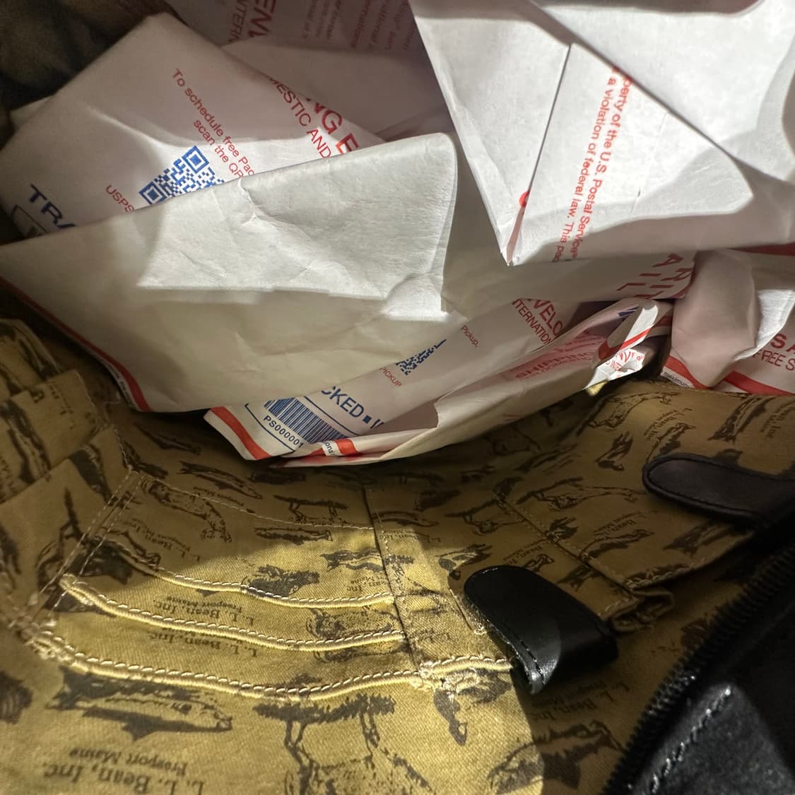 llbean 인트레치아토 레더 토트백 상품이미지9