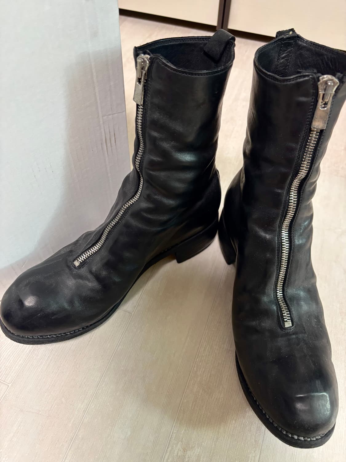 Guidi PL2 Black Boots 44.5 상품이미지1