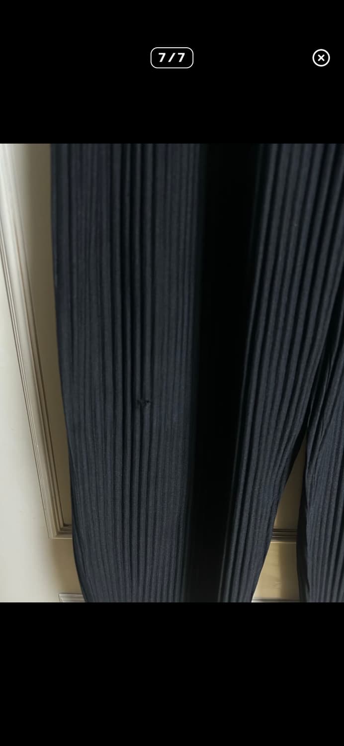 [블랙/3]옴므플리세 팬츠 상품이미지2