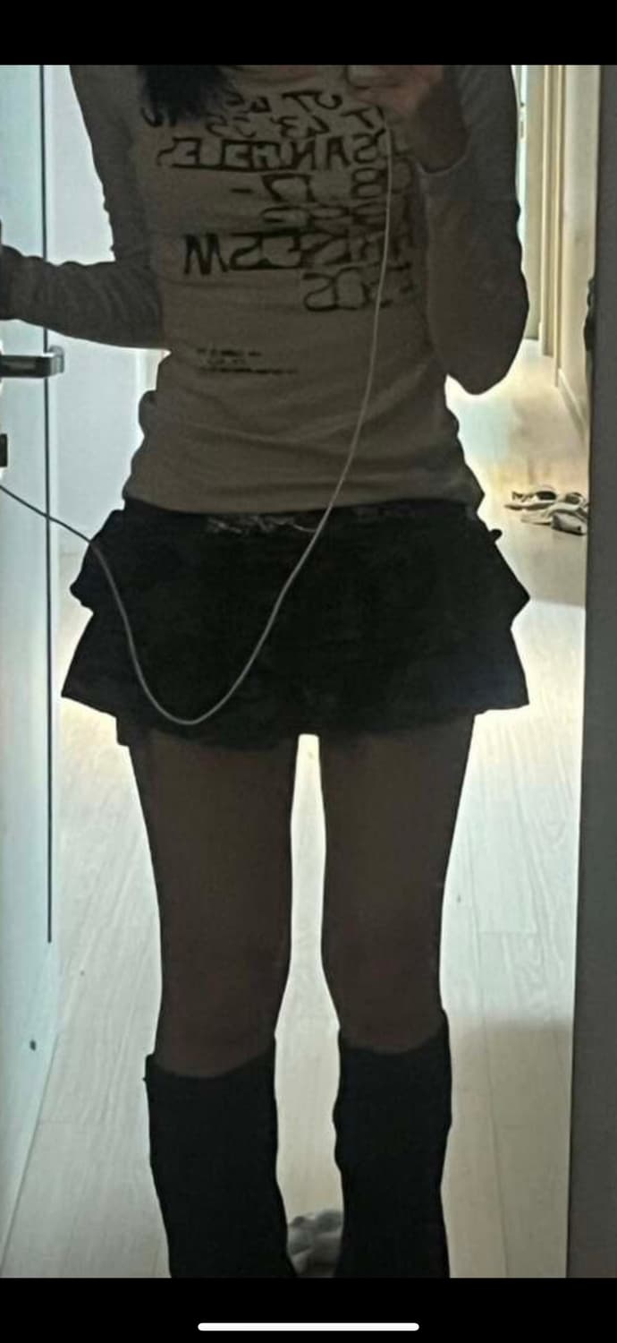 품절된 갸루 치마 상품이미지3