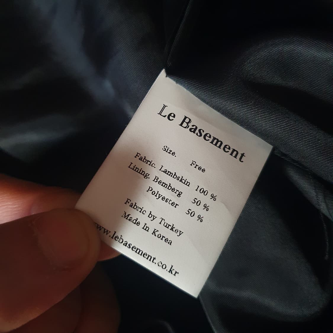 르베이스먼트 A-2 램스킨 레더 자켓 상품이미지9